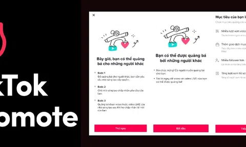 TikTok giới thiệu công cụ Promote mới hỗ trợ Doanh nghiệp nhỏ và Nhà sáng tạo được khám phá bởi người dùng tiềm năng