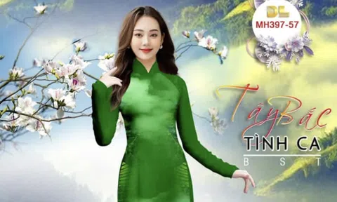 Những mẫu áo dài thanh lịch sang trọng dành cho giáo viên - Vải Đất Lành