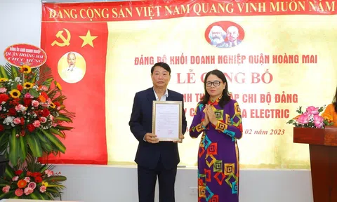 Vina Electric thành lập Chi bộ Đảng