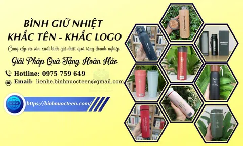 Binhnuocteen.com - Xưởng sản xuất bình giữ nhiệt quà tặng số lượng lớn, uy tín