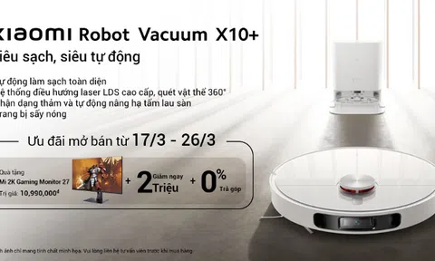Xiaomi ra mắt loạt robot hút bụi cao cấp thế hệ mới nâng tầm chuẩn sống thông minh của người Việt