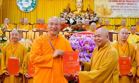 Đại Đức Thích Trúc Thái Minh nhận chức Phó trưởng ban Phật Giáo Quốc tế T.Ư