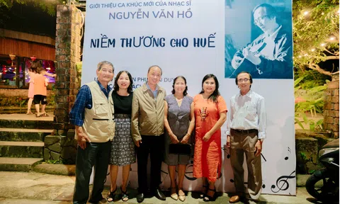 Nhạc sĩ Nguyễn Văn Hồ tổ chức đêm nhạc phổ thơ của nhà thơ Nguyễn Phước Ái Duyên tại Huế