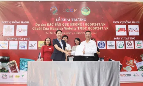 TP. HCM: Khai trương cửa hàng và sàn thương mại điện tử về sản phẩm OCOP