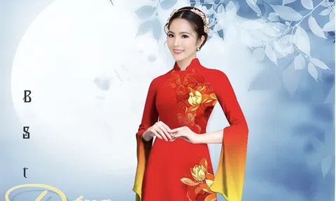 Những thiết kế lung linh đến từ bộ sưu tập vải áo dài “Dáng Ngọc”