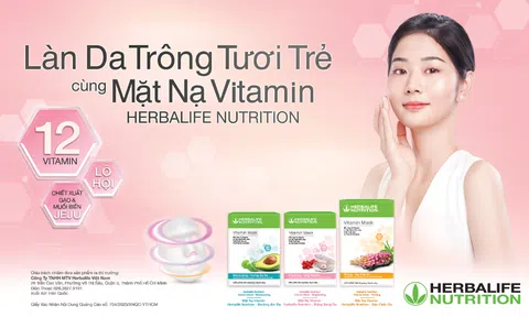 Herbalife ra mắt sản phẩm mặt nạ Vitamin cho làn da khỏe đẹp tại Việt Nam