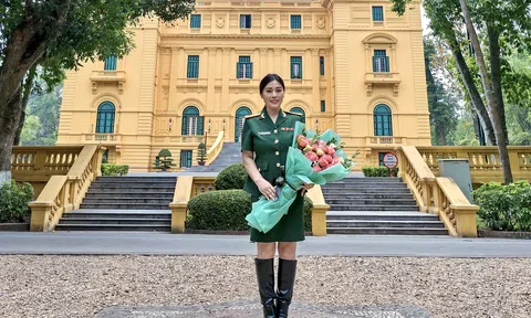NSƯT Hương Giang ra mắt MV Nghệ thuật “Lời Bác dặn trước lúc đi xa”