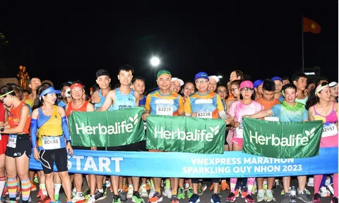 Herbalife Việt Nam tiếp tục khuyến khích lối sống năng động lành mạnh thông qua tài trợ dinh dưỡng cho giải chạy VnExpress Marathon Sparkling Quy Nhơn 2023