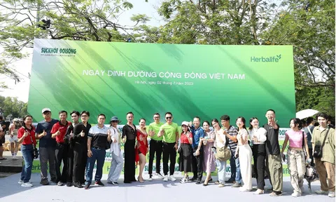 Herbalife Việt Nam đồng hành cùng Báo Sức Khỏe & Đời Sống tổ chức “Ngày Dinh Dưỡng Cộng Đồng Việt Nam” khuyến khích cộng đồng quan tâm nhiều hơn đến sức khỏe và thể chất