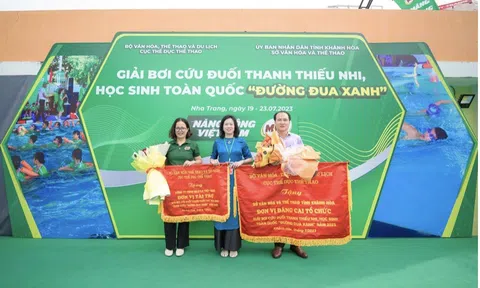 Nestlé MILO đồng hành cùng Giải Bơi “Đường đua xanh” 2023