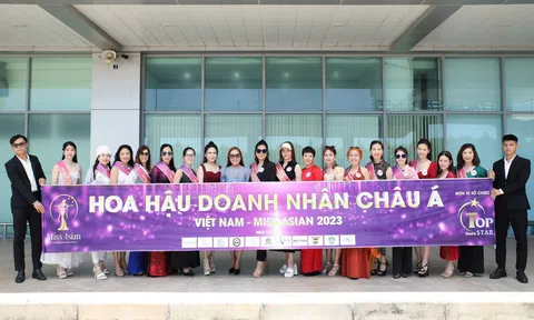 Dàn thí sinh Hoa hậu Doanh nhân Châu Á Việt Nam 2023 rạng rỡ ngày đầu nhập cuộc