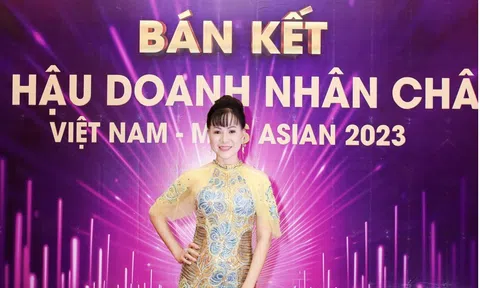 Hoa hậu Võ Thu Sương ngồi ghế cố vấn Hoa hậu Doanh nhân Châu Á Việt Nam 2023
