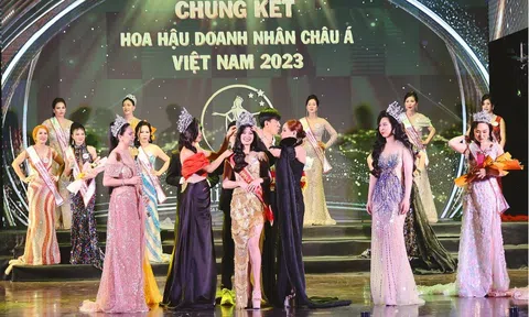 Tân Hoa hậu Doanh nhân Châu Á Việt Nam 2023 chính thức lộ diện