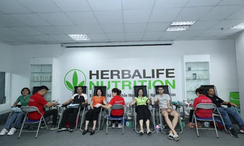 Herbalife Việt Nam tích cực tham gia hiến máu nhân đạo
