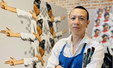 Hoạ sĩ Nguyễn Trọng Minh - lột tả hiện thực xã hội qua những nét cọ phóng khoáng