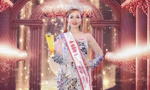 Thí sinh Nguyễn Thị Trúc Linh đăng quang Á hậu 1 Hoa hậu Doanh nhân Đất Việt 2023