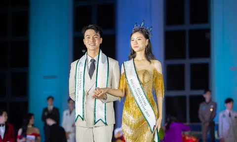 Sinh viên Hoàng Đức Anh và Nguyễn Thị Phương Thảo xuất sắc đoạt giải quán quân “Đại sứ Sinh viên UTH 2023”