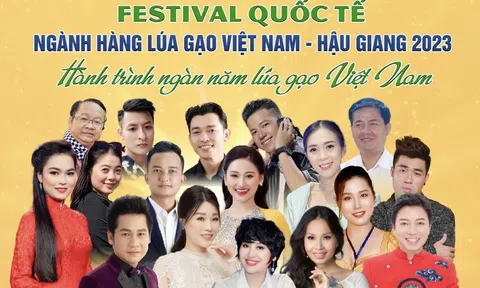 Chương trình Nghệ thuật đặc sắc “Hành trình ngàn năm lúa gạo Việt Nam” chào mừng Festival Quốc tế ngành hàng lúa gạo Việt Nam - Hậu Giang 2023