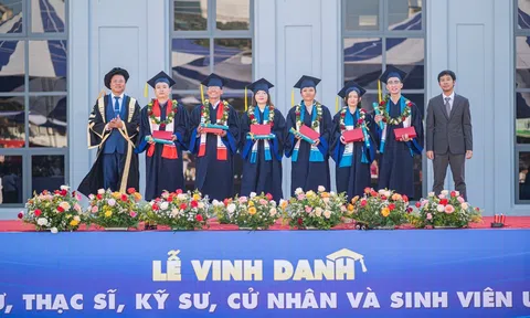 Lễ vinh danh tân phó giáo sư, thạc sĩ, kỹ sư, cử nhân và sinh viên ưu tú UTH năm 2023