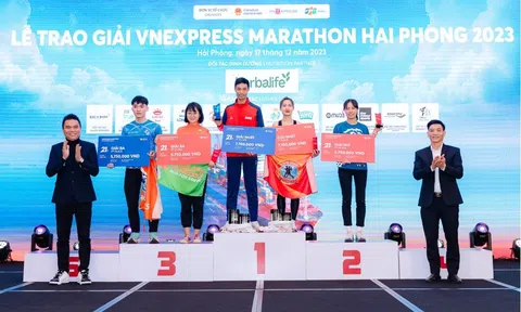 Herbalife Việt Nam tự hào là Đối Tác Dinh Dưỡng của giải chạy VnExpess Marathon lần đầu tiên được tổ chức tại TP Hải Phòng