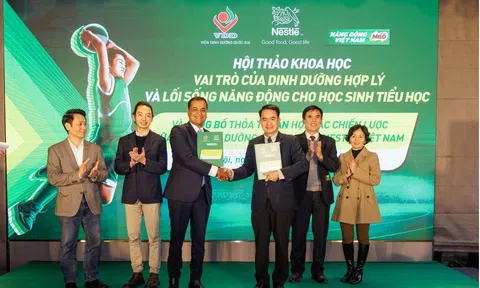 Viện Dinh dưỡng Quốc gia và Nestlé Việt Nam hợp tác “Nâng cao nhận thức về vai trò của Dinh dưỡng hợp lý và lối sống năng động”