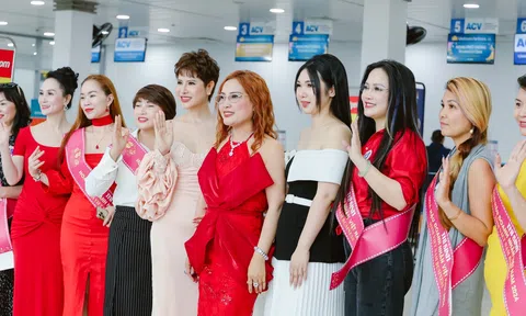 Hình ảnh ngày đầu tiên trong hành trình Hoa hậu Doanh nhân Việt Nam 2024