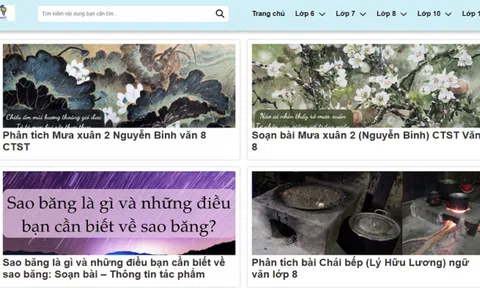 Top 5 Website học văn học cho học sinh