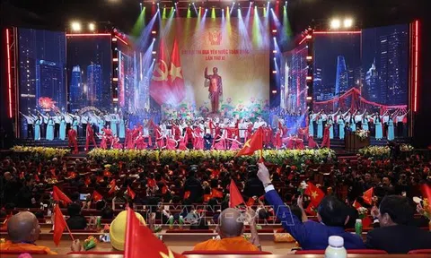 Trọng thể khai mạc Đại hội Thi đua yêu nước toàn quốc lần thứ XI