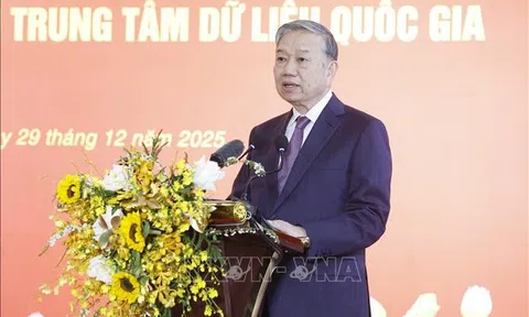 Tổng Bí thư Tô Lâm: Phải đặt yêu cầu bảo đảm an ninh, an toàn dữ liệu ở mức cao nhất; không đánh đổi an ninh, an toàn lấy tiện lợi hay tốc độ