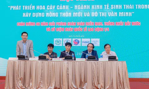 Hội thảo Hoa Cây cảnh và ngành kinh tế sinh thái trong xây dựng Nông thôn mới