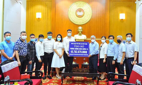 Ủy ban Trung ương MTTQ Việt Nam tiếp nhận hơn 45 tỷ đồng từ Cộng đồng những người yêu hoa lan Việt Nam ủng hộ phòng chống COVID19