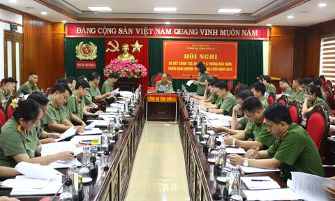 Công an tỉnh Sơn La: Sơ kết công tác an ninh 6 tháng đầu năm 2024
