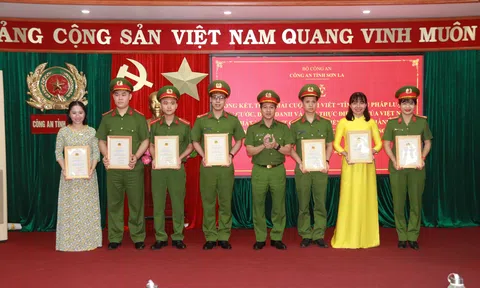 Sơn La tổ chức trao giải cuộc thi tìm hiểu Luật Căn cước