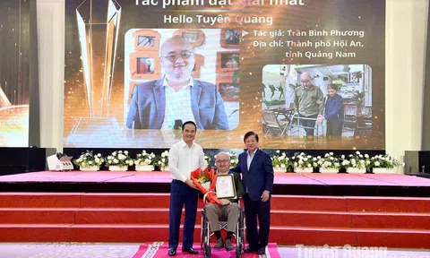 Ca khúc “Hello Tuyên Quang” giành giải nhất Cuộc thi Sáng tác ca khúc về Tuyên Quang