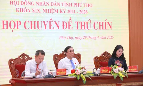 Phú Thọ tổ chức Kỳ họp chuyên đề thứ Chín - HĐND tỉnh khoá XIX