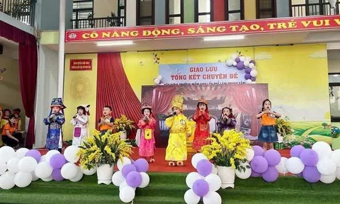 Hiệu quả chuyên đề “Xây dựng trường mầm non lấy trẻ làm trung tâm” ở Phú Thọ