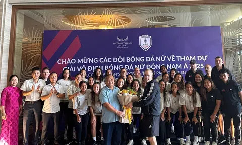 Đội tuyển nữ Philippines đã có mặt tại Phú Thọ, sẵn sàng cho giải nữ Đông Nam Á 2025