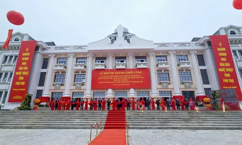 Khánh thành công trình Nhà Văn hóa nghệ thuật tỉnh Phú Thọ chào mừng 80 năm ngày Quốc khánh nước Cộng hòa xã hội chủ nghĩa Việt Nam