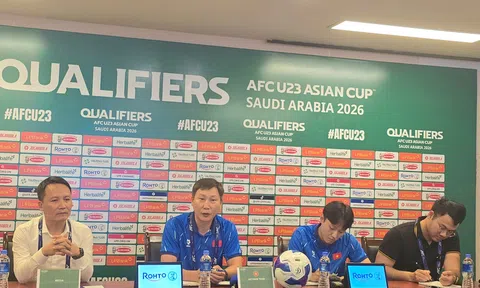 Họp báo Vòng loại Bảng C - Giải Bóng đá U23 châu Á 2026