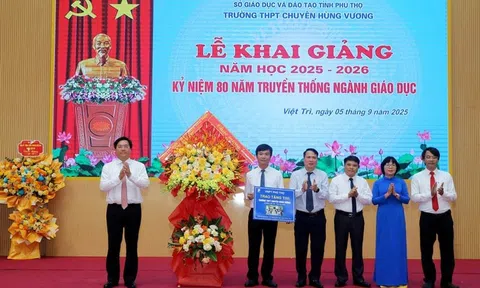 Phú Thọ khai giảng năm học 2025 - 2026: Khí thế mới, quyết tâm mới