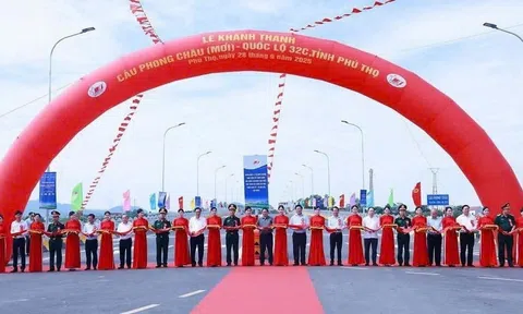 Lễ khánh thành cầu Phong Châu mới: Biểu tượng vượt khó, nối liền huyết mạch giao thông