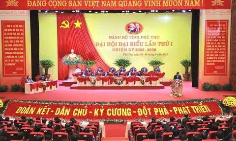 Đại hội Đại biểu Đảng bộ tỉnh Phú Thọ lần thứ I, nhiệm kỳ 2025 - 2030 tiến hành phiên trù bị