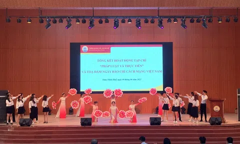 TỔNG KẾT HOẠT ĐỘNG TẠP CHÍ “PHÁP LUẬT VÀ THỰC TIỄN”