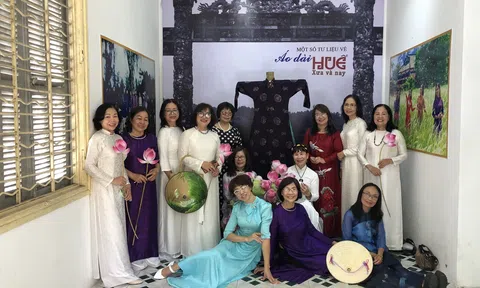 Triễn lãm trưng bày Áo dài Huế xưa và nay