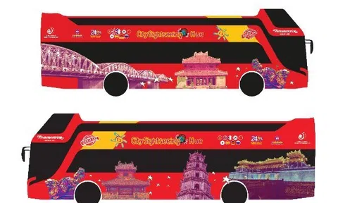 Thừa Thiên Huế - Phục vụ khách du lịch bằng xe chuyên dụng 2 tầng từ tháng 9/2022