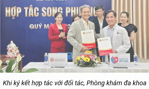      Khoa thẩm mỹ trực thuộc một Phòng khám, tự nhận là "Bệnh viện thẩm mỹ quốc tế"