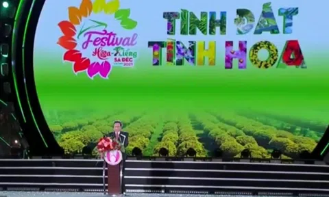 Tỉnh Đồng Tháp: Khai mạc Festival Hoa - Kiểng Sa Đéc
