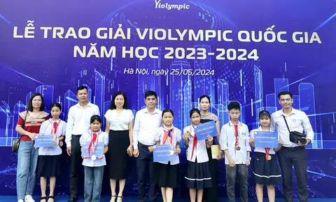 Lai Châu có trường nhiều năm liền đoạt nhiều giải thưởng cao tại sân chơi Violympic cấp Quốc gia