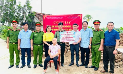 Công an huyện Lục Ngạn (Bắc Giang): Thắm tình quân dân từ những mái ấm tình thương