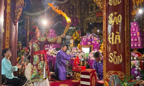 Khai mạc Giao lưu thực hành Tín ngưỡng thờ Mẫu Tam phủ tại Đền Bảo Hà